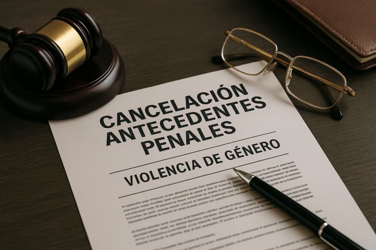 Antecedentes penales por violencia doméstica: cancelación